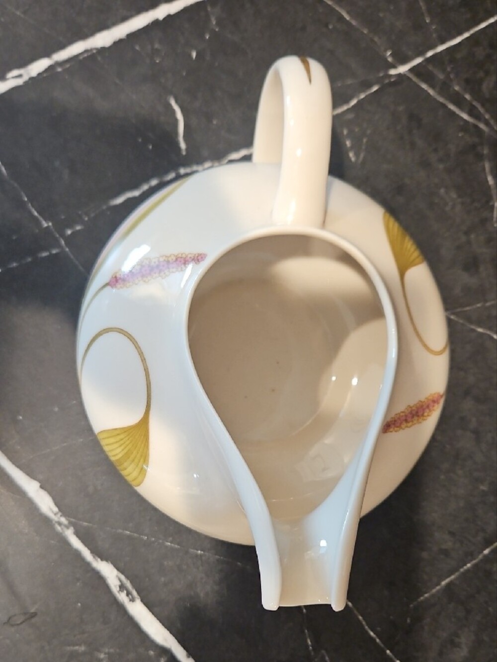 ON HOLD FOR BUYER Franciscan Cream Ceramic Sauce Boat - Picture 3 of 5